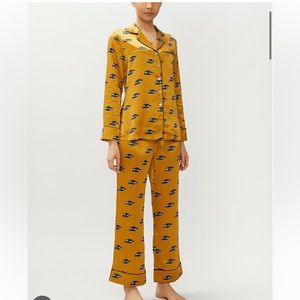 Olivia Von Halle silk pajama set
